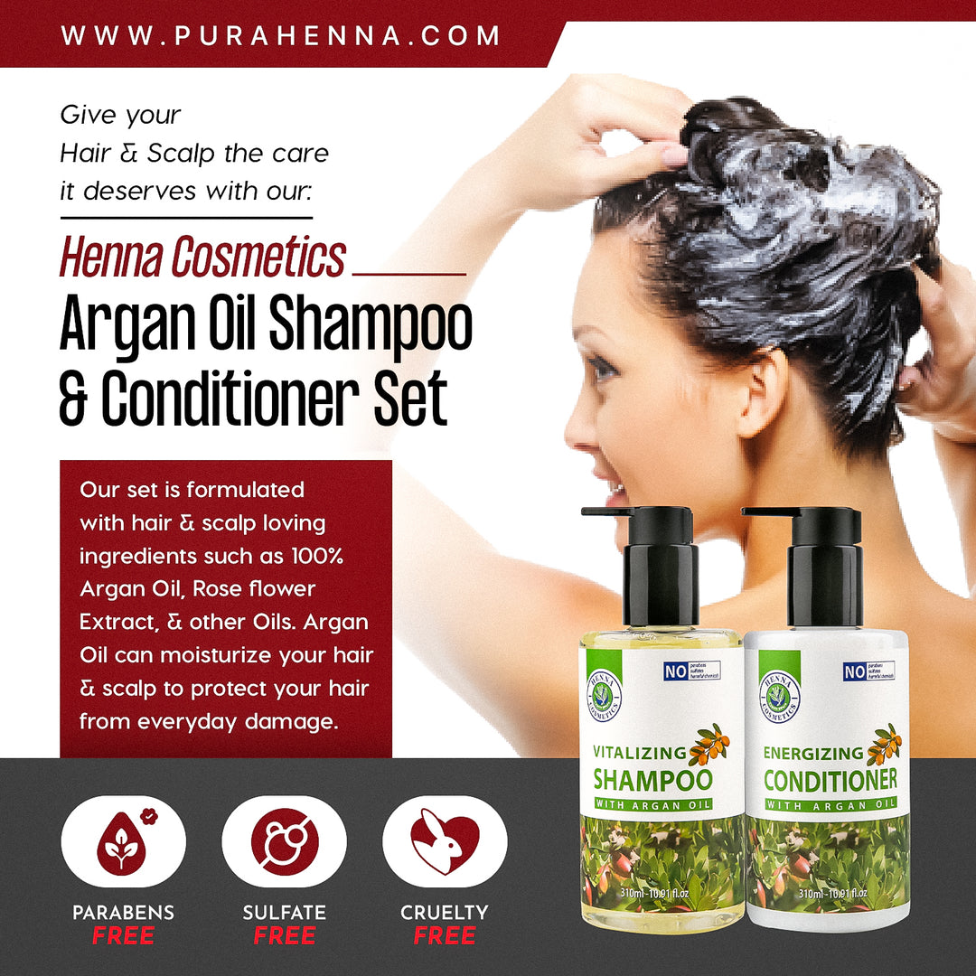 Argan Oil Shampoo & Conditioner Set