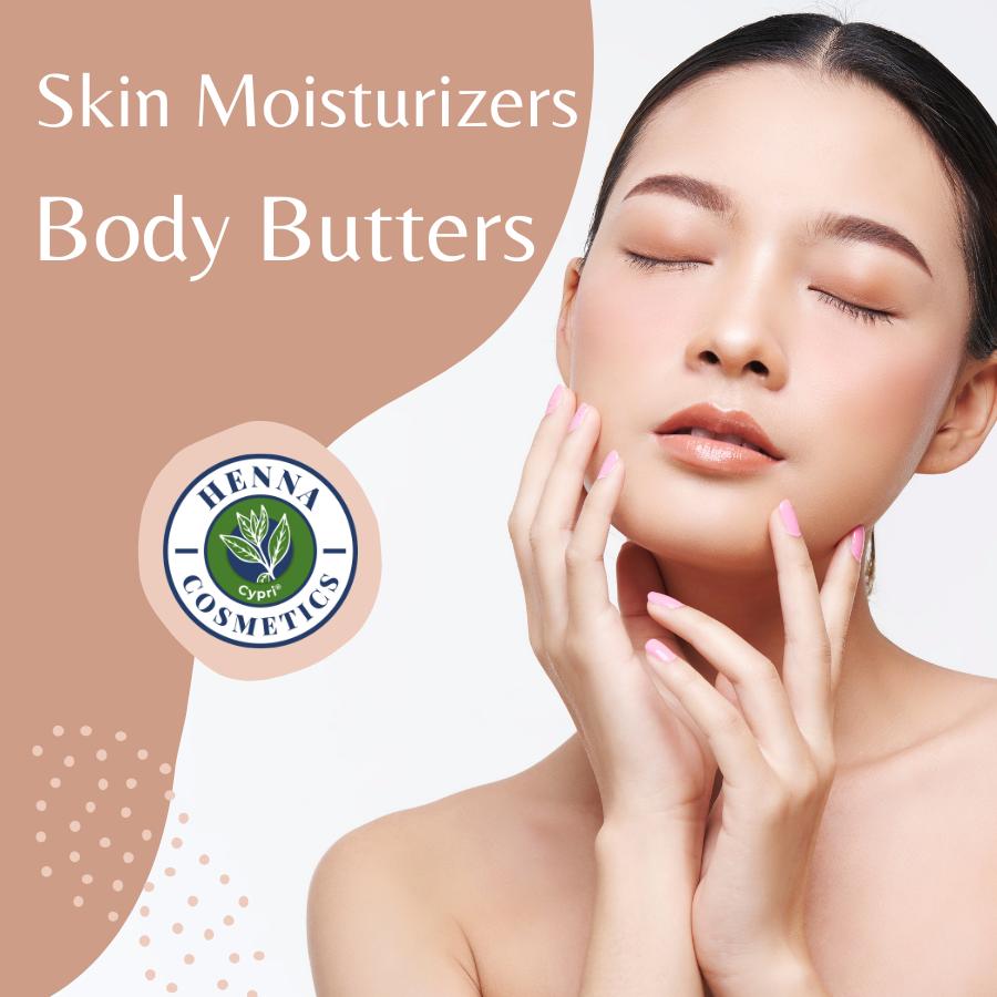 skin moisturizers and body butter collection
