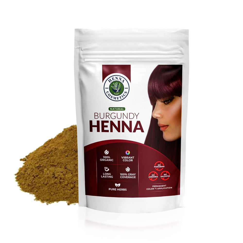 Henna Cosmetics Pure Natural Hair Dyes and Supplements Made of Natural Ingredients. No Ammonia. No Parabens. No Sulfates. No Chemicals.