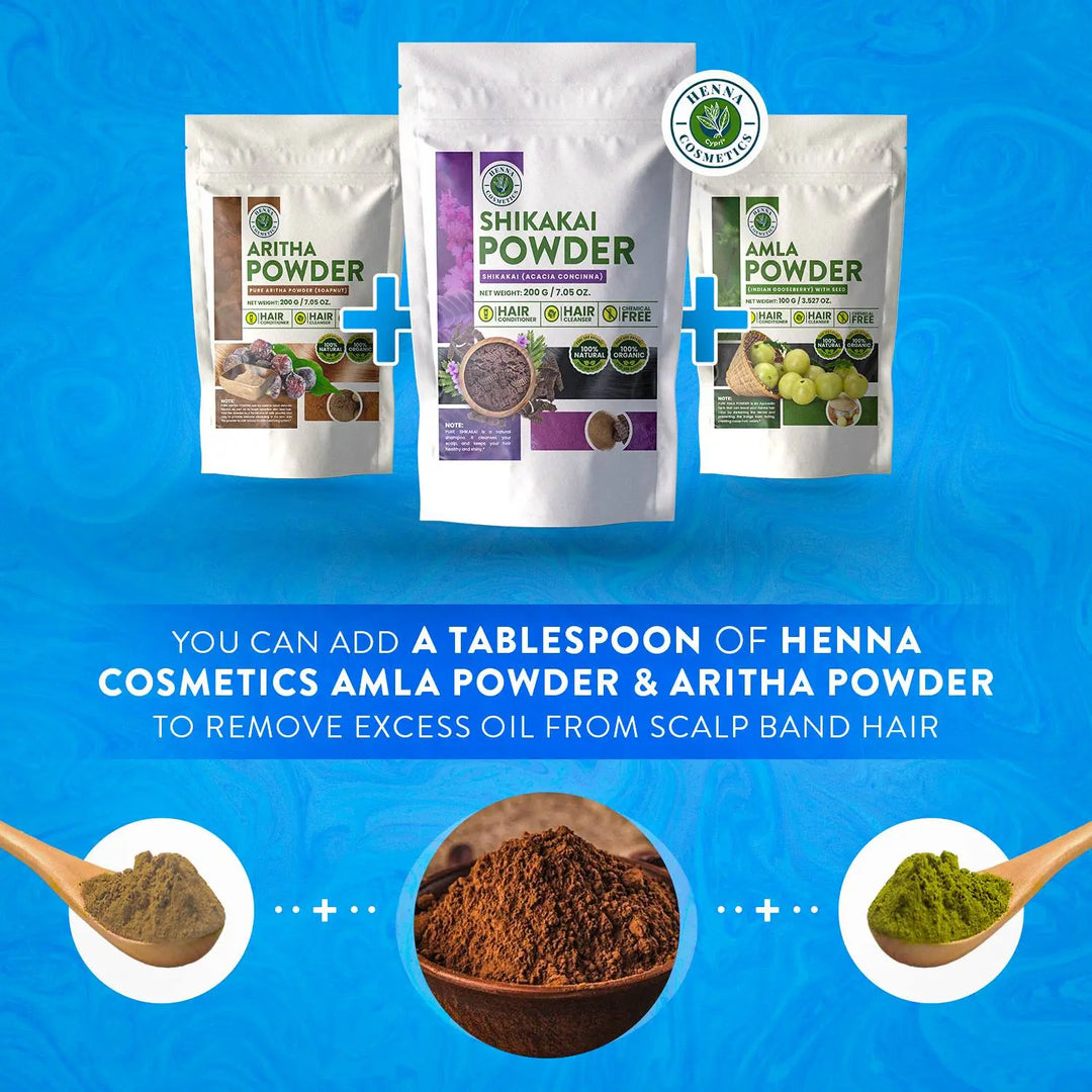 Amla Powder With Seed 100 Grams (3.527 oz.) Hair and Skin Supplement