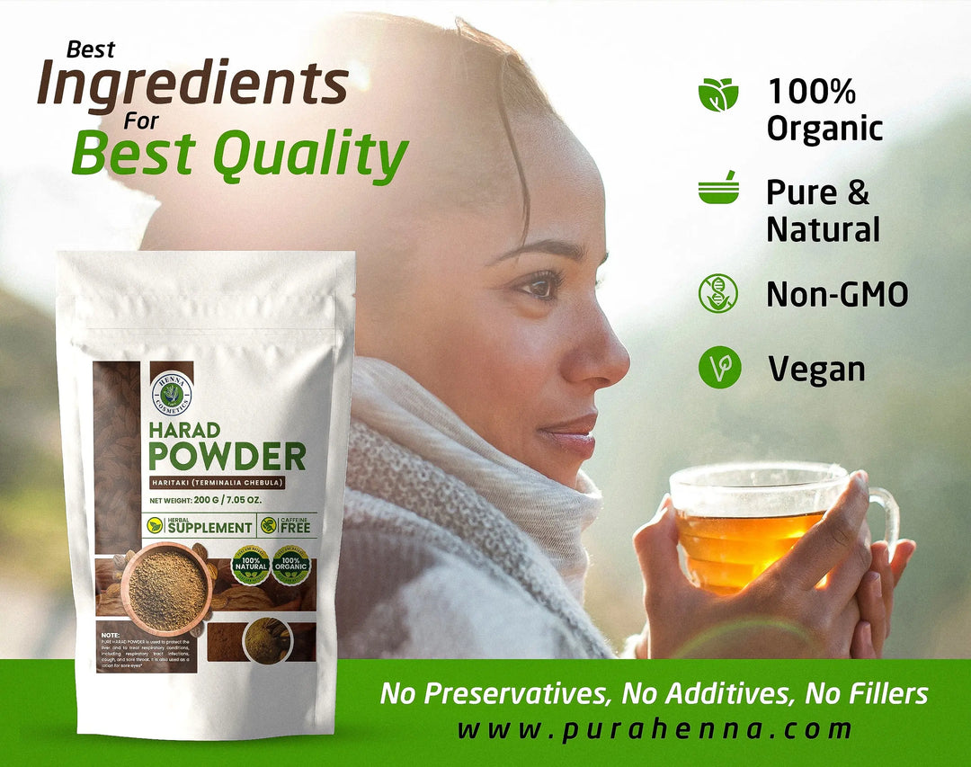 Harad Powder 100 Grams (3.53 oz.) Herbal Supplement