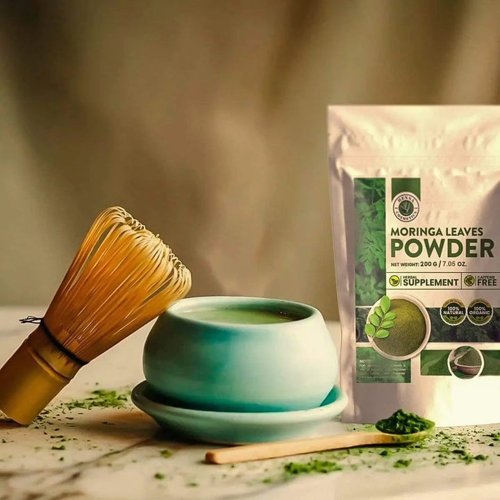 Moringa Leaves Powder 200 Grams (7.05 oz.) Perfect for Smoothies, Drinks, Tea & Recipes