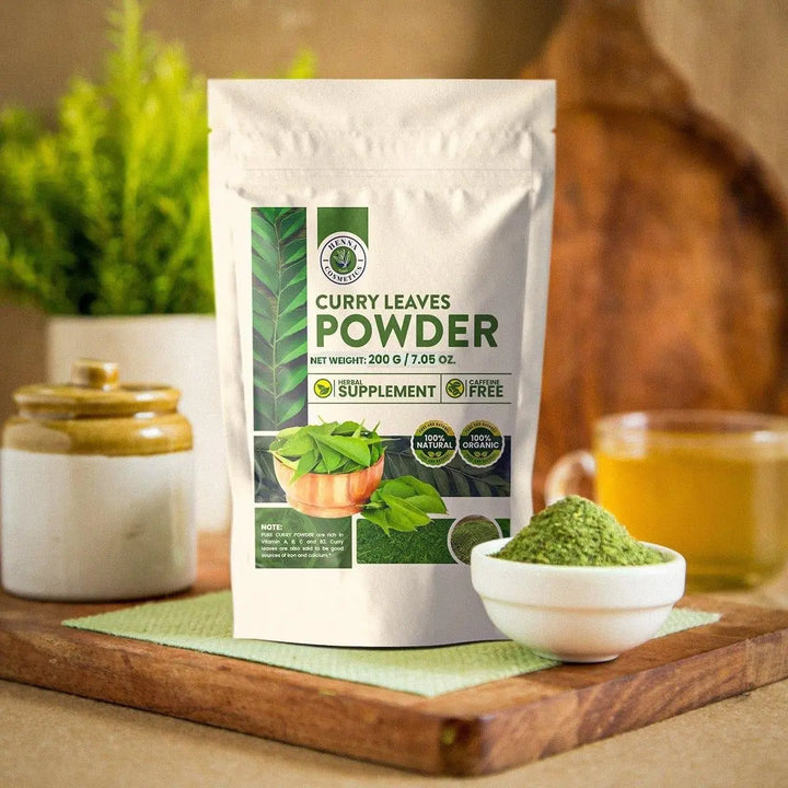 Curry Leaves Powder 200 Grams (7.05 oz.) for Hair Conditioning