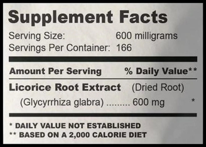 Licorice Root Powder (Mulethi) 200 Grams (7.05 oz.) Herbal Supplement
