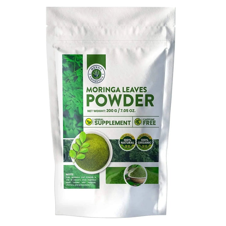 Moringa Leaves Powder 200 Grams (7.05 oz.) Perfect for Smoothies, Drinks, Tea & Recipes