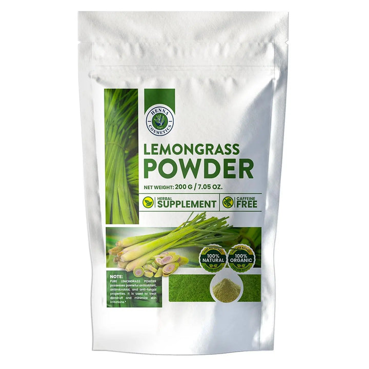 lemongrass powder for skin- Henna Cosmetics