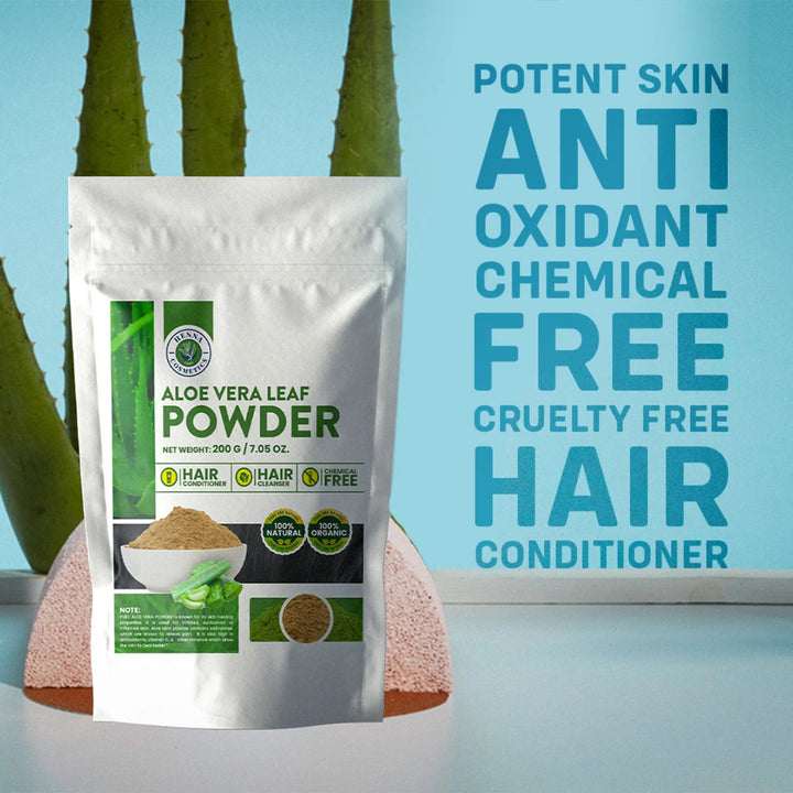 Aloe Vera Leaf Powder 100 Grams (3.53 Oz.) Hair and Skin Supplement