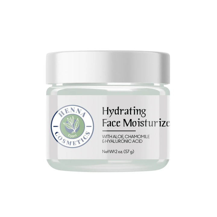 Hydrating Face Moisturizer (2 oz.) With Hyaluronic Acid and Aloe Vera