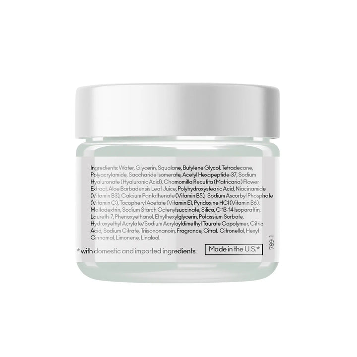 Hydrating Face Moisturizer (2 oz.) With Hyaluronic Acid and Aloe Vera