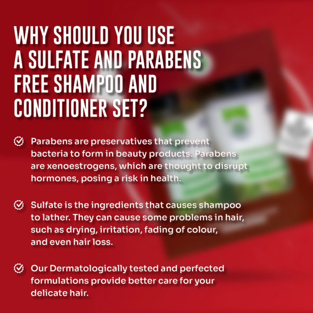 Argan Oil Shampoo and Conditioner Set | Sulfate Free, Paraben Free | 10.4 Fl oz. Each (310 ml)