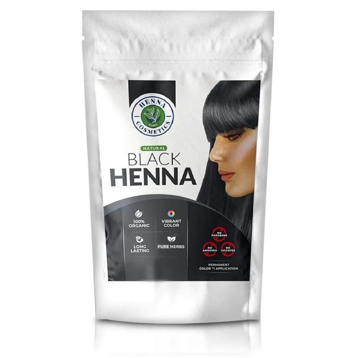 Black, Brown, Burgundy & Chestnut Henna Hair Dye  Mix | 100 Grams (3.53 oz.) | 100% Natural Hair Coloring